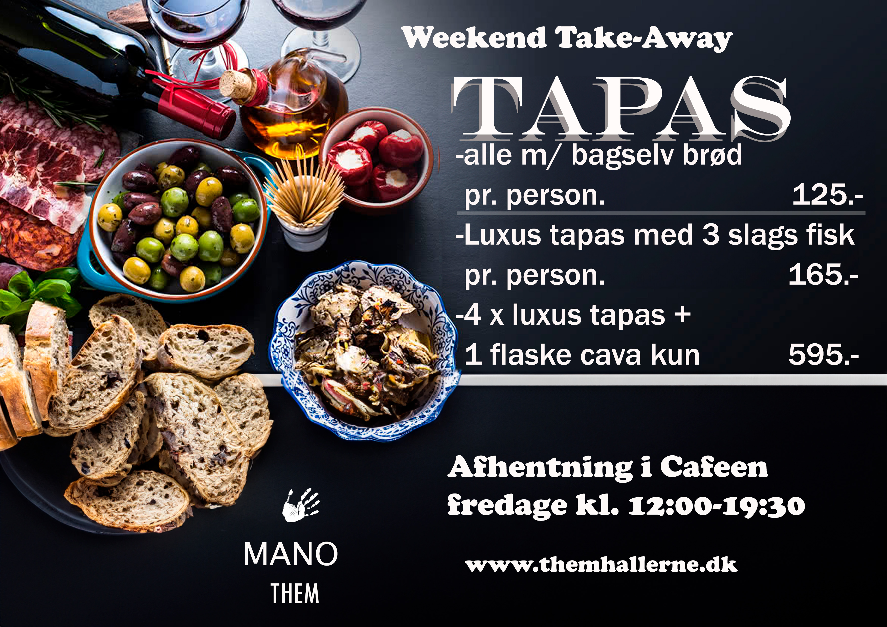 Tapas Reklame 2025 Sort